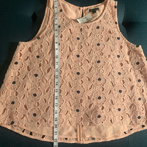 Ann Taylor Flared Knit Floral Top - Picture 10 of 11